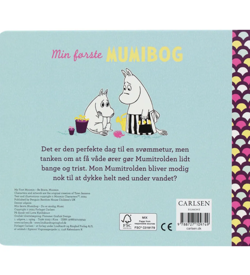 Forlaget Carlsen Bog - Min Første Mumibog - Du Er Modig, Mumi -