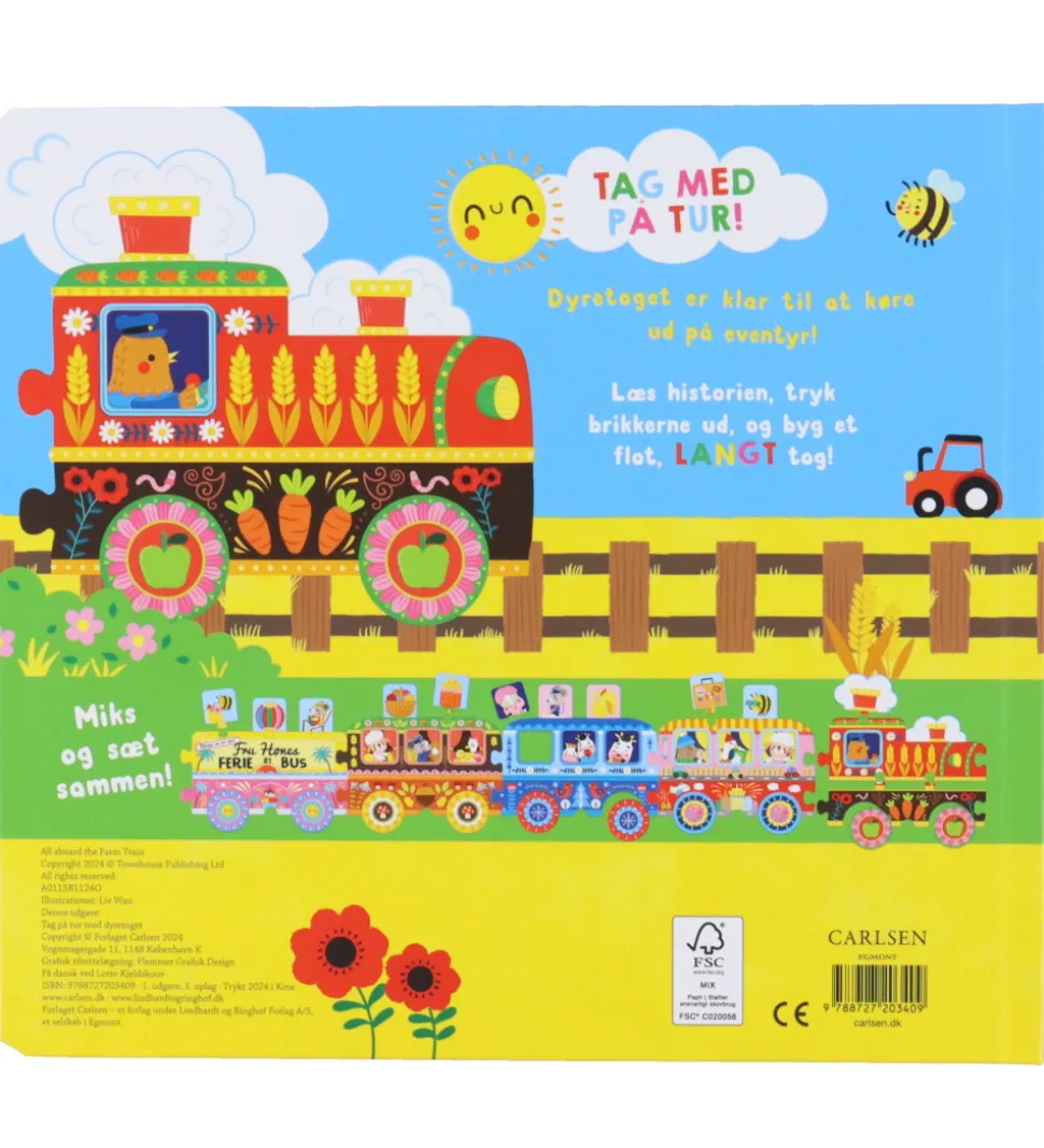 Forlaget Carlsen Bog - Tag på tur med dyretoget