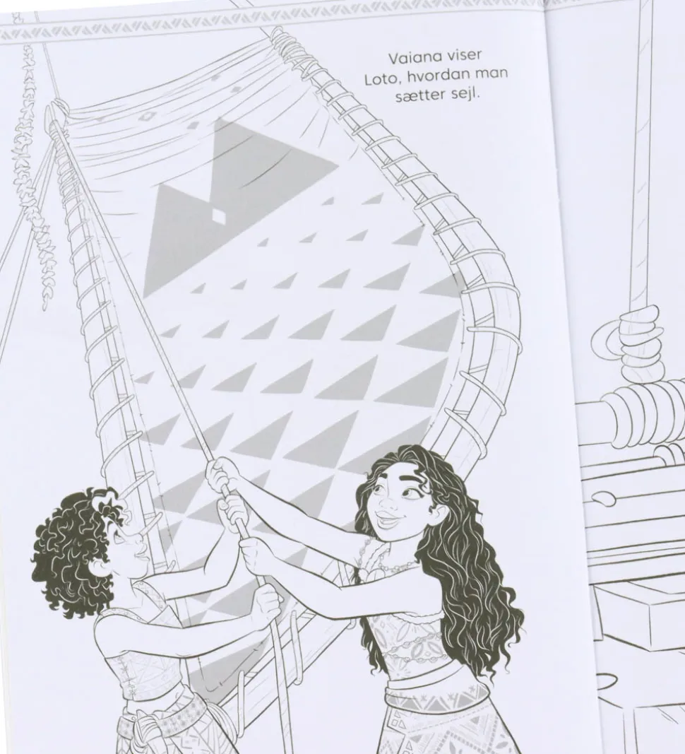 Forlaget Carlsen Malebog - Vaiana 2