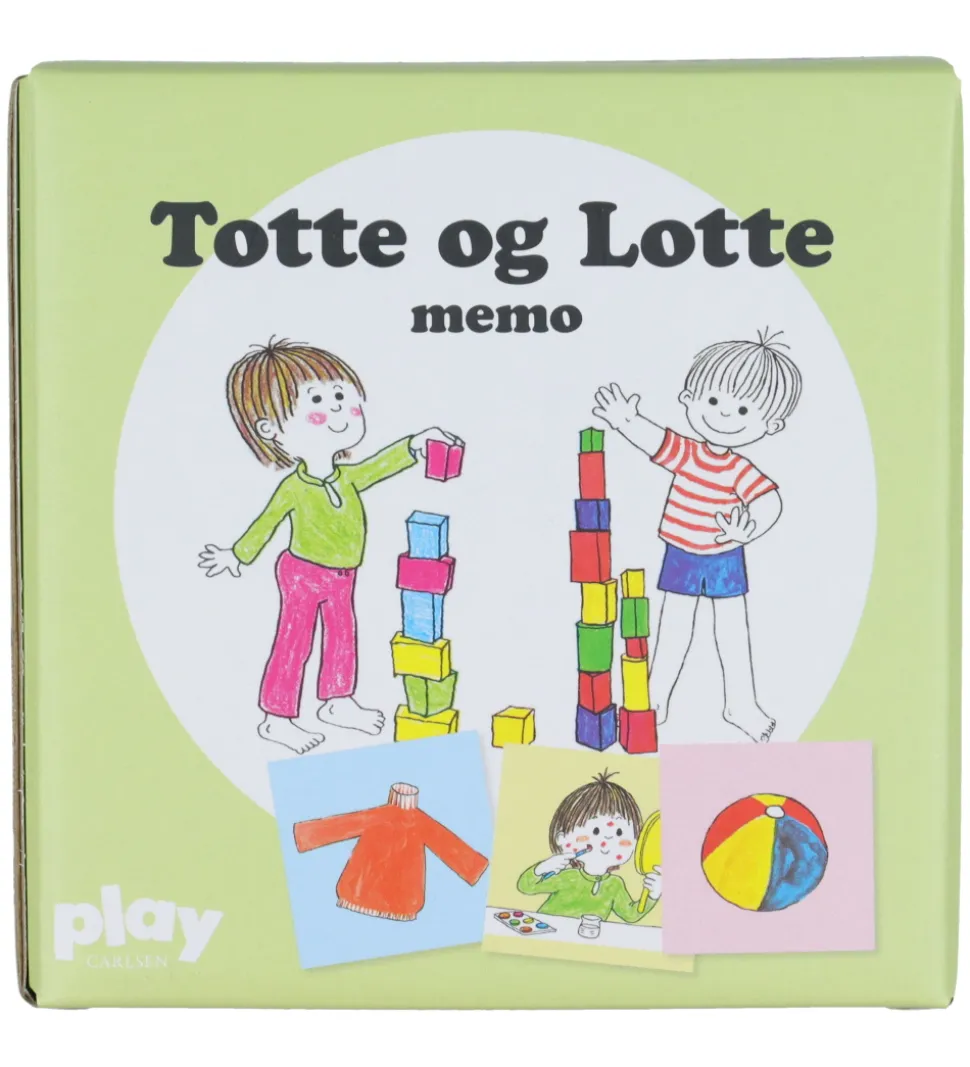 Forlaget Carlsen Vendespil - Totte og Lotte - 30 Brikker