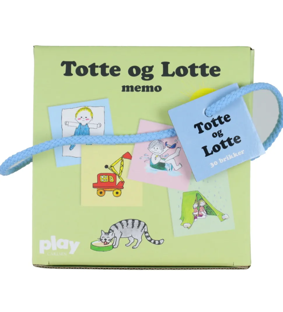 Forlaget Carlsen Vendespil - Totte og Lotte - 30 Brikker