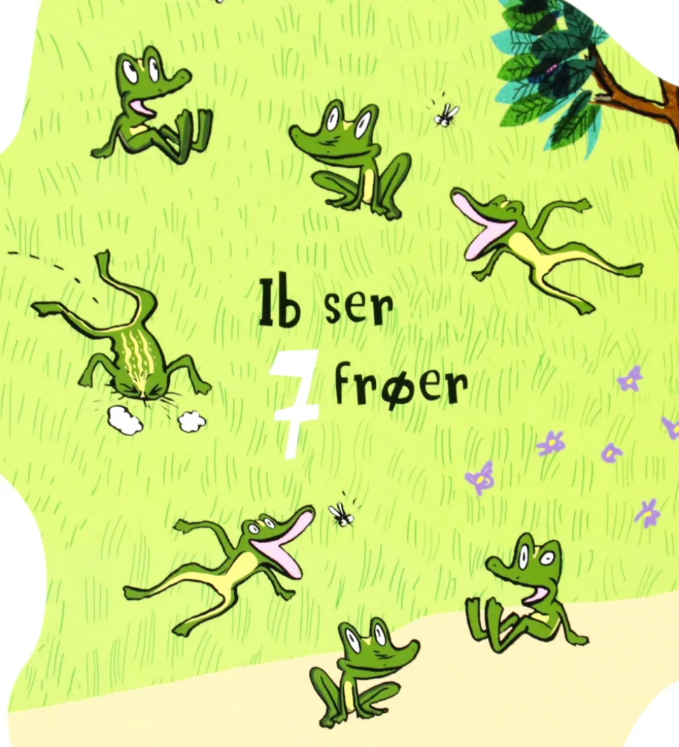 Forlaget Gyldendal Billedbog - Hunden Ib Tæller Til 12