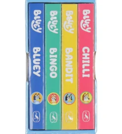 Forlaget Gyldendal Bog - Bluey Og Familien - 4-Pak - Den Lille B