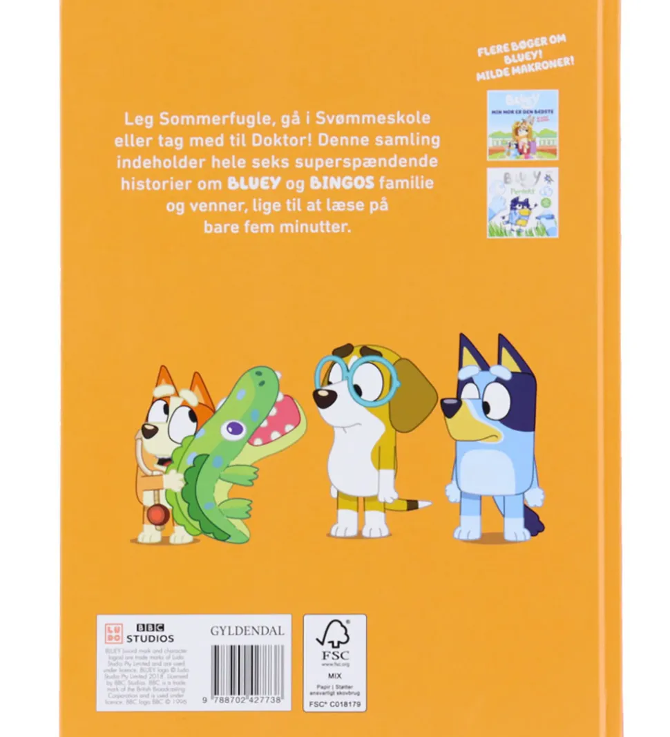 Forlaget Gyldendal Bog - Bluey - Bare 5 minutter mere - igen - D