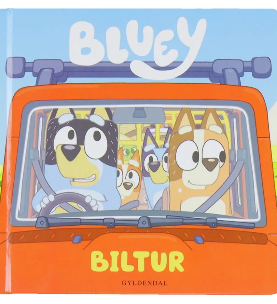 Forlaget Gyldendal Bog - Bluey - Biltur