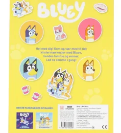 Forlaget Gyldendal Klistermærkebog - Bluey - Mød Bluey