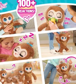 FurReal Interaktiv Abe - Peanut The Playful Monkey - 40 cm