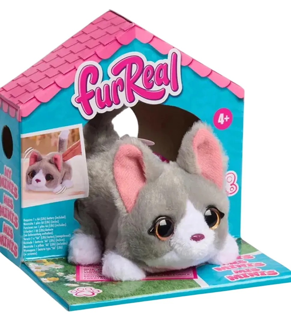 FurReal Interaktiv Bamse - My Minis - 15 cm - Tuxedo Cat