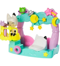 Gabby's Dollhouse Sæt - 8 Dele - Balcony Set - Pandy