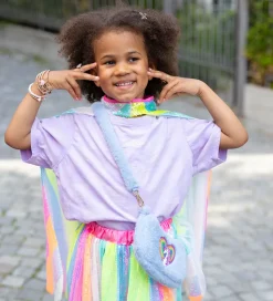 Great Pretenders Skuldertaske - Rainbow Cuddle - Periwinkle