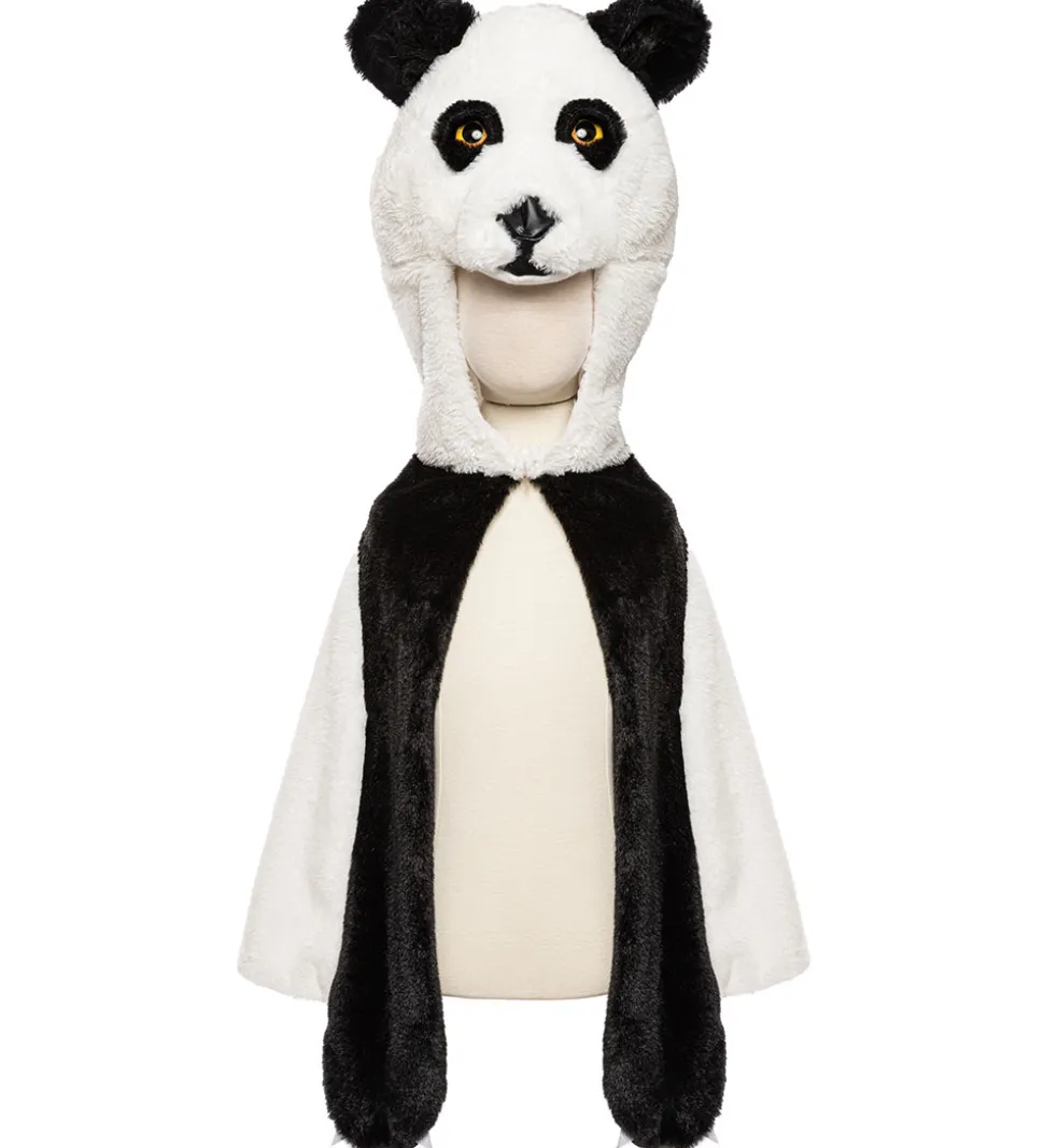 Great Pretenders Udklædning - Kappe - Panda - Hvid/Sort