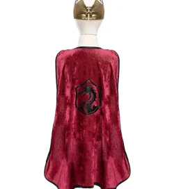 Great Pretenders Udklædning - Ridder Kappe m. Skjold/Krone