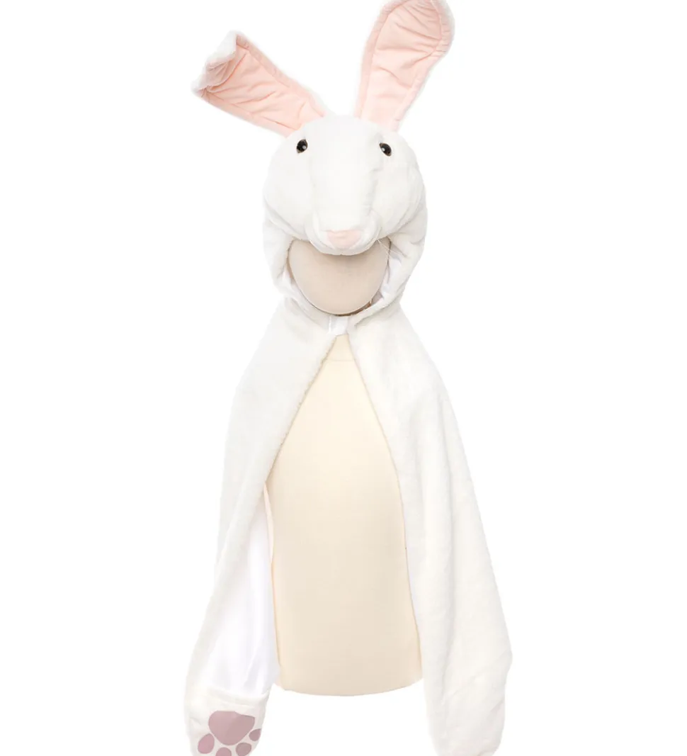 Great Pretenders Udklædning - Kappe - Kanin - Hvid