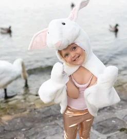 Great Pretenders Udklædning - Kappe - Kanin - Hvid