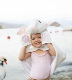 Great Pretenders Udklædning - Kappe - Kanin - Hvid