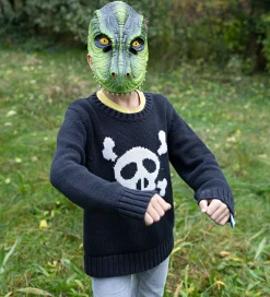 Great Pretenders Udklædning - T-Rex Dino Maske - Grøn