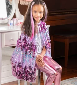 Great Pretenders Udklædning - The 5th Avenue Purple Pailette Cap