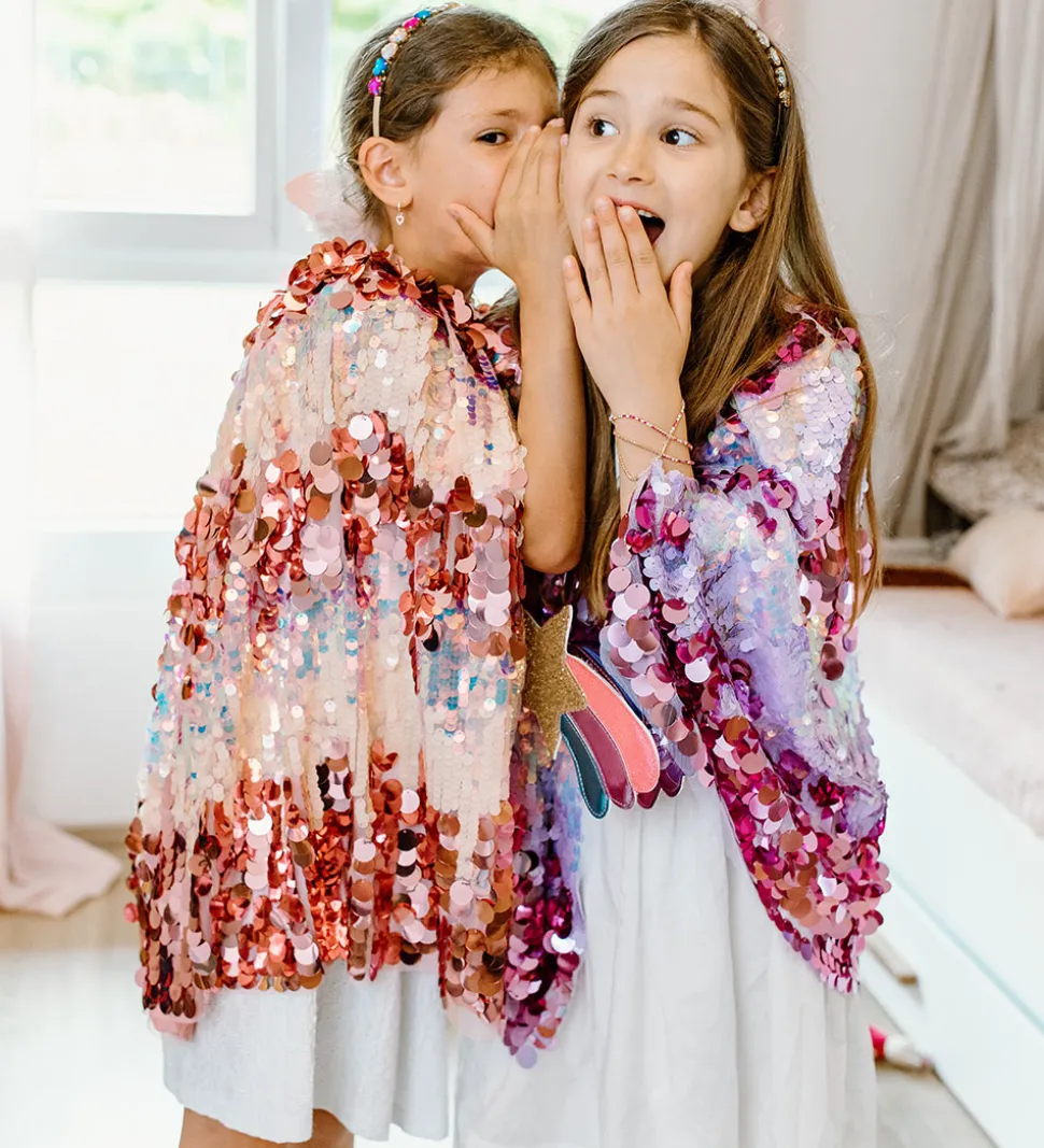 Great Pretenders Udklædning - The 5th Avenue Purple Pailette Cap