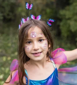 Great Pretenders Udklædning - Sommerfuglekjole - Blue/Purple