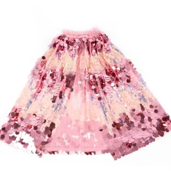 Great Pretenders Udklædning - The 5th Avenue Pink Pailette Cape