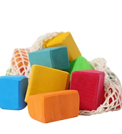 Grimms Byggeklodser - Træ - Waldorf - Multifarvet