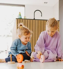 Grimms Stabletårn - Træ - Stor - Neonpink