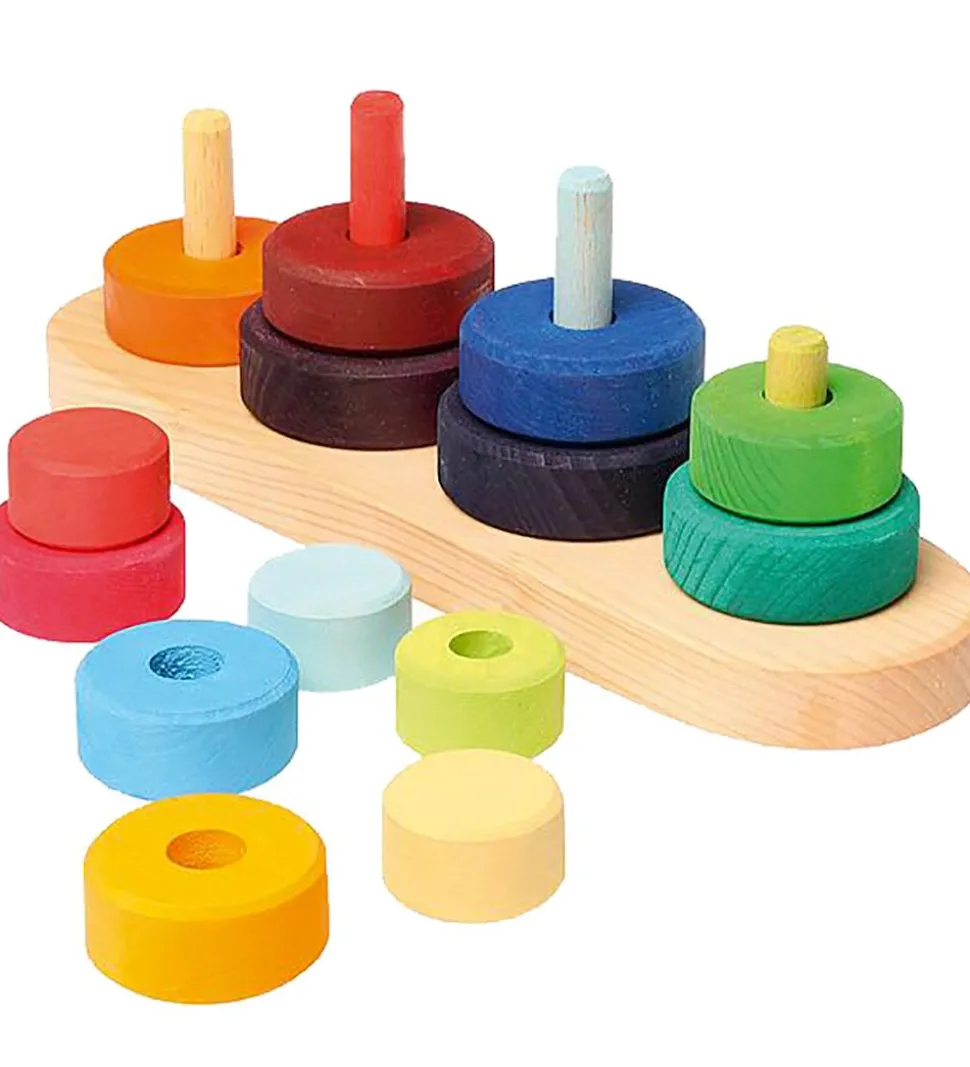 Grimms Trælegetøj - Fabuto - 15 Dele - Multifarvet