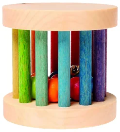 Grimms Trælegetøj - Mini Rangle - Multifarvet