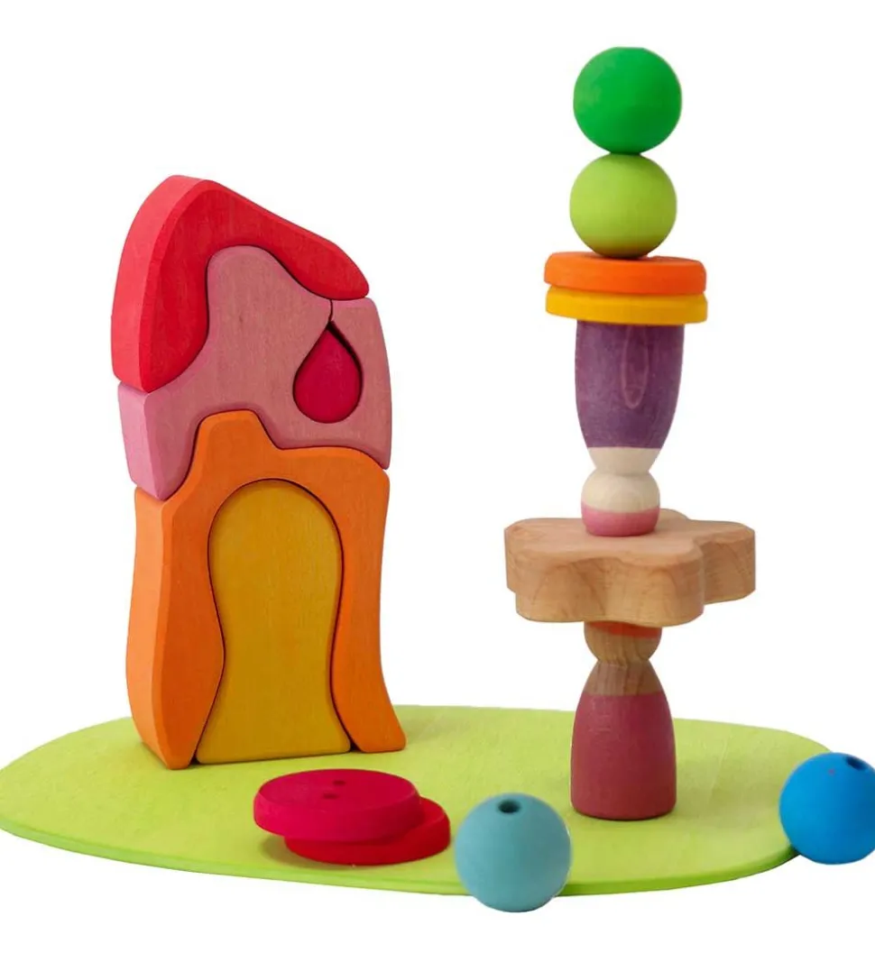 Grimms Trælegetøj - Small World Play Down By The Meadow