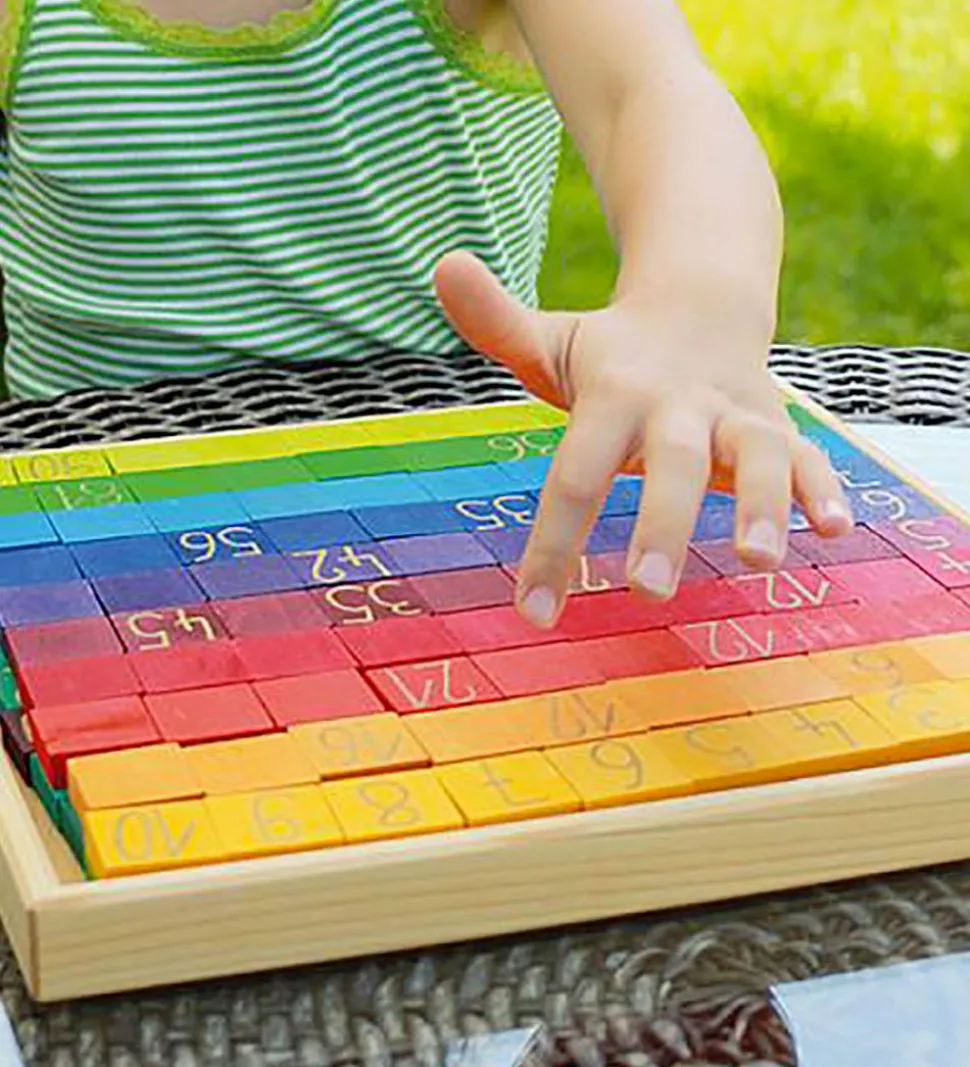 Grimms Trælegetøj - Tællebræt - 201 Dele - Multifarvet