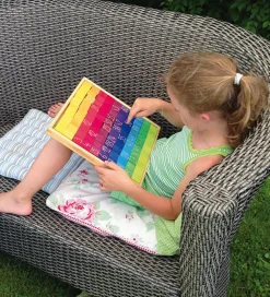 Grimms Trælegetøj - Tællebræt - 201 Dele - Multifarvet