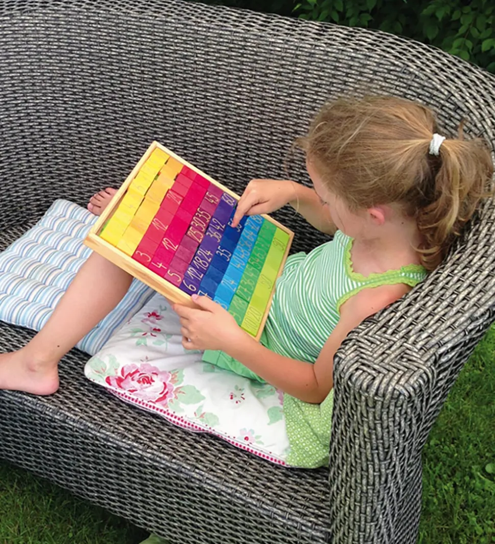 Grimms Trælegetøj - Tællebræt - 201 Dele - Multifarvet