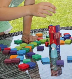 Grimms Trælegetøj - Tællebræt - 201 Dele - Multifarvet