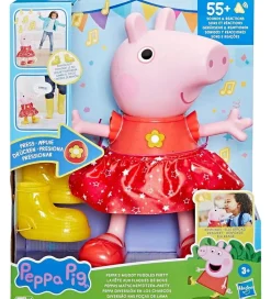 Gurli Gris Legetøj m. Lyd - Engelsk - Vandpyttefest