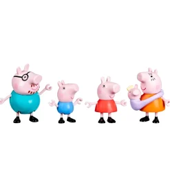Gurli Gris Legetøjsfigurer - 4 stk. - Peppa's Family Of Five
