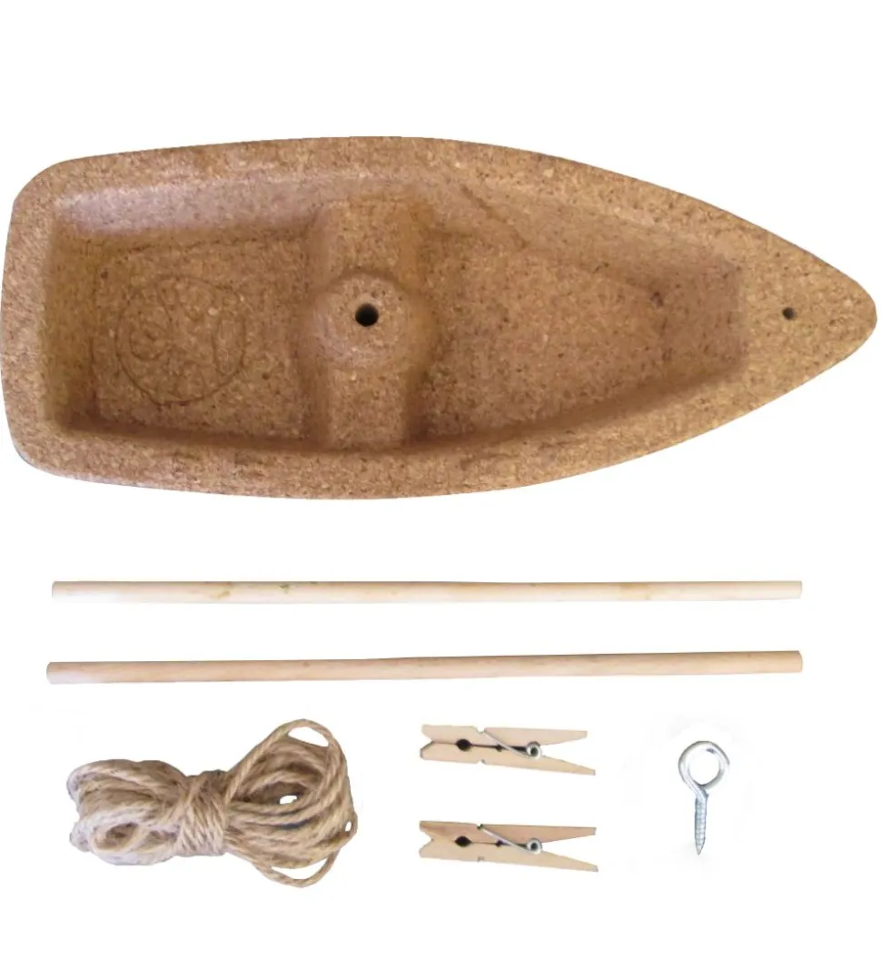 Haba Terra Kids - Byggesæt - Korkbåd