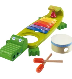 Haba Xylofon - Krokodille - Grøn