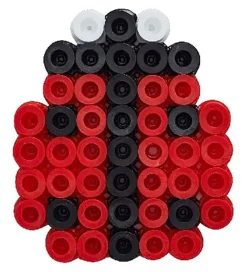 Hama Maxi Perler - 400 Perler stk. - Firkant & Hjerte