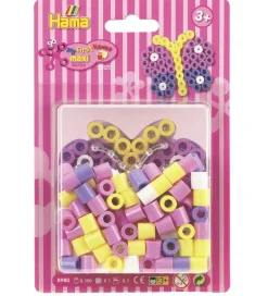 Hama Maxi Perlesæt - 100 stk. - Sommerfugl