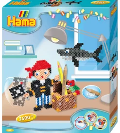 Hama Midi Gaveæske - 2500 stk - Pirat Leg