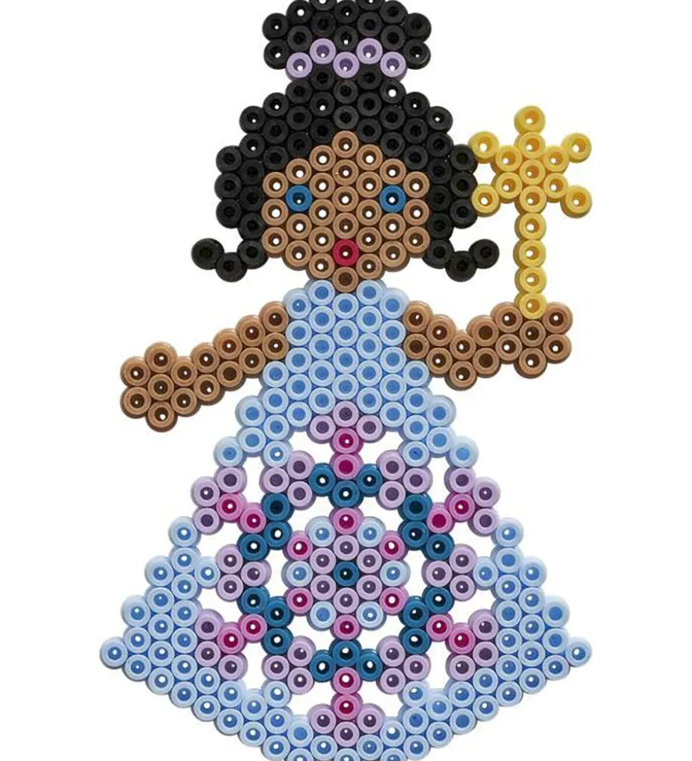 Hama Midi Gaveæske - Ca. 6000 perler + 3 plader - Multifarvet