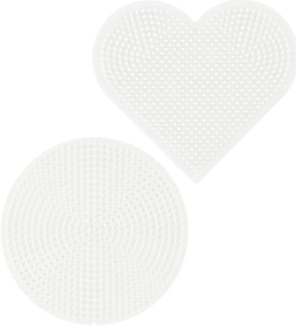 Hama Midi Perleplader - 4 stk. - Cirkel/Hjerte/Kvadrat/Sekskant