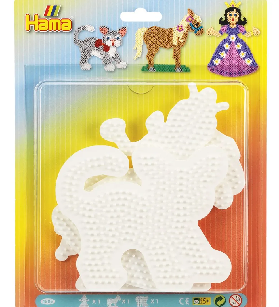 Hama Midi Perleplader - 3 stk - Kat/Hest/Prinsesse