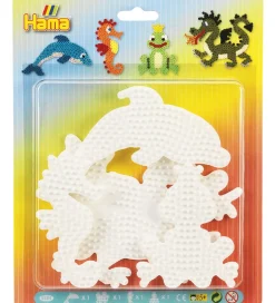 Hama Midi Perleplader - 4 stk - Delfin/Søhest/Frø/Drage