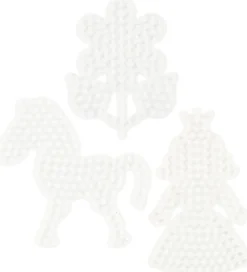 Hama Midi Perleplader - 3-pak - Blomst, Pony & Prinsesse