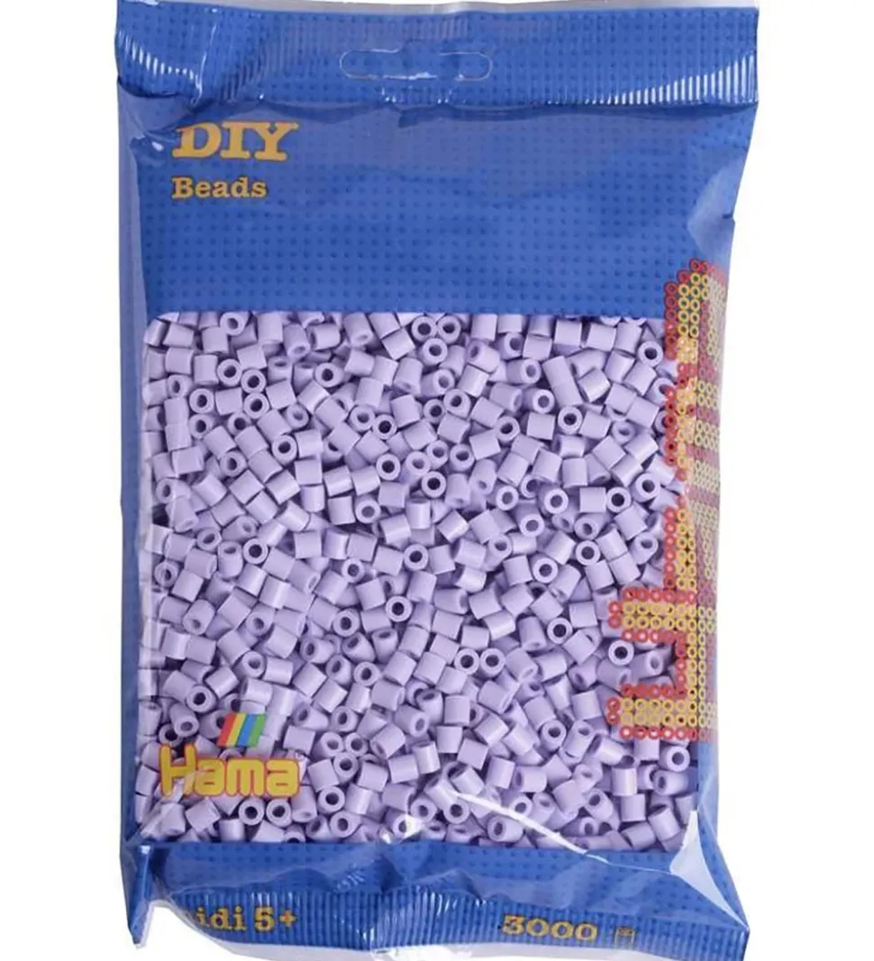 Hama Midi Perler - 3000 stk. - 106 Lys Lavendel