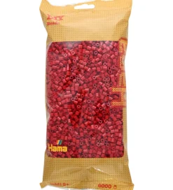 Hama Midi Perler - 6000 stk. - 114 Kirsebærrød