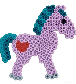 Hama Midi Perlesæt - 3000 stk. + 4 Plader - Pastel Multifarvet