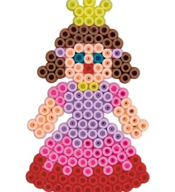 Hama Midi Perlesæt - 3000 stk. + 4 Plader - Pastel Multifarvet