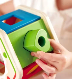 Hape Farve og Form Sorteringskasse - 7 Dele